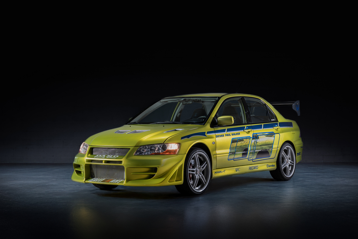 Mitsubishi Lancer Evo VII (2001) - from the 2003 film "2 Fast 2 Furious" - offered as part of the Bonhams "Movie Car Collection" online auction 2025