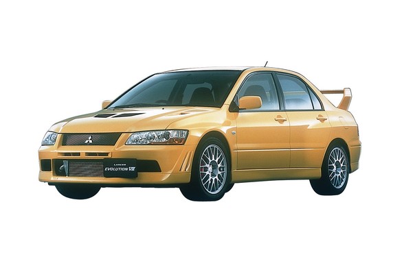 Mitsubishi Lancer Evo VII (2001) - siebte Generation auf neuer Basis und nach den Regeln der Gruppe A