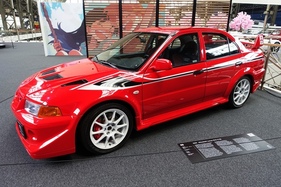 Mitsubishi Lancer EvoVI RS (2000) – Sonderausstellung "Big in Japan" in der Autoworld Brüssel