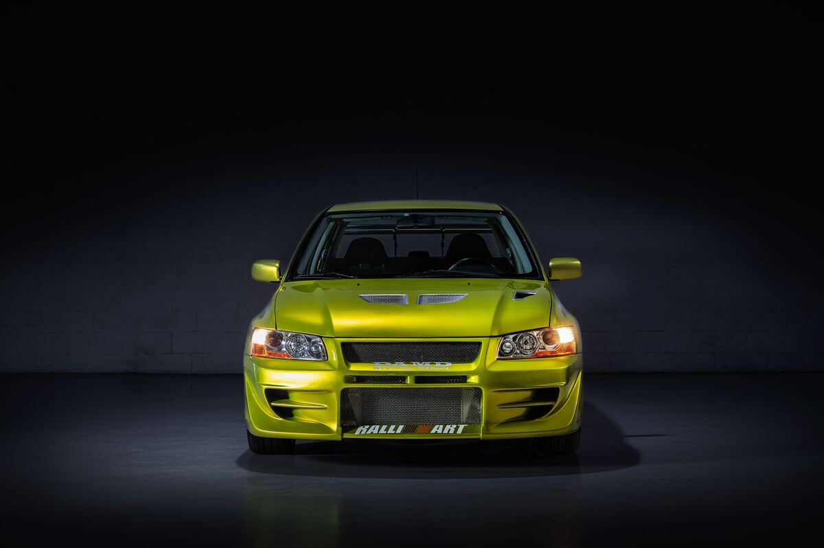 Mitsubishi Lancer Evolution VII "2 Fast 2 Furious" (2001) - als Lot 48 an der Bonhams-Online-Versteigerung der "Movie Car Collection" 2025