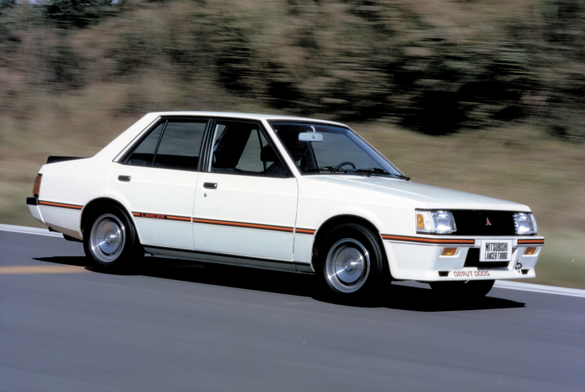 Mitsubishi Lancer Turbo (1981) - mit 170 PS einer der schnellsten seiner Zeit