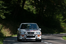 Mitsubishi Lancer Turbo 2000 ECI (1984) - am RAID Suisse-Paris 2015