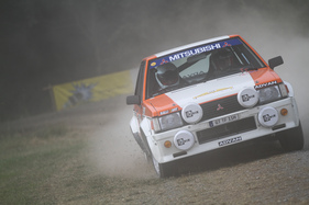Mitsubishi Lancer Turbo Gruppe 4 (1981) am Eifel Rallye Festival 2015