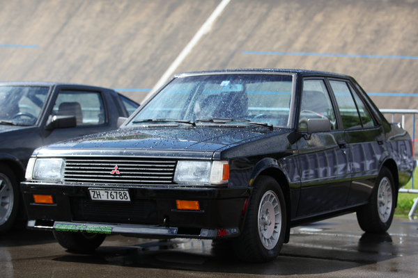Mitsubishi Lancer Turbo der Achtzigerjahre - Dolder Classics Mai 2017