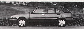 Mitsubishi Lancer Wagon 1,5/1,3-Liter - 82/72 PS (DIN) Einspritzung/Registervergaser (1990)