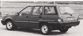 Mitsubishi Lancer Wagon 1,5/1,3-Liter - 82/72 PS (DIN) Einspritzung/Registervergaser (1990)