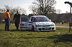 Mitsubishi Lancer - auf dem Life Rallye Stage an der Race Retro 2018