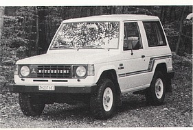 Mitsubishi Pajero 2,6-Liter - 120 PS (JIS) 1 Registervergaser (1984)