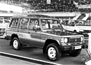 Mitsubishi Pajero Wagon (1985) - mit langem Radstand und fünf Türen offeriert der Geländewagen deutlich mehr Nutzwert - Genfer Automobilsalon 1985