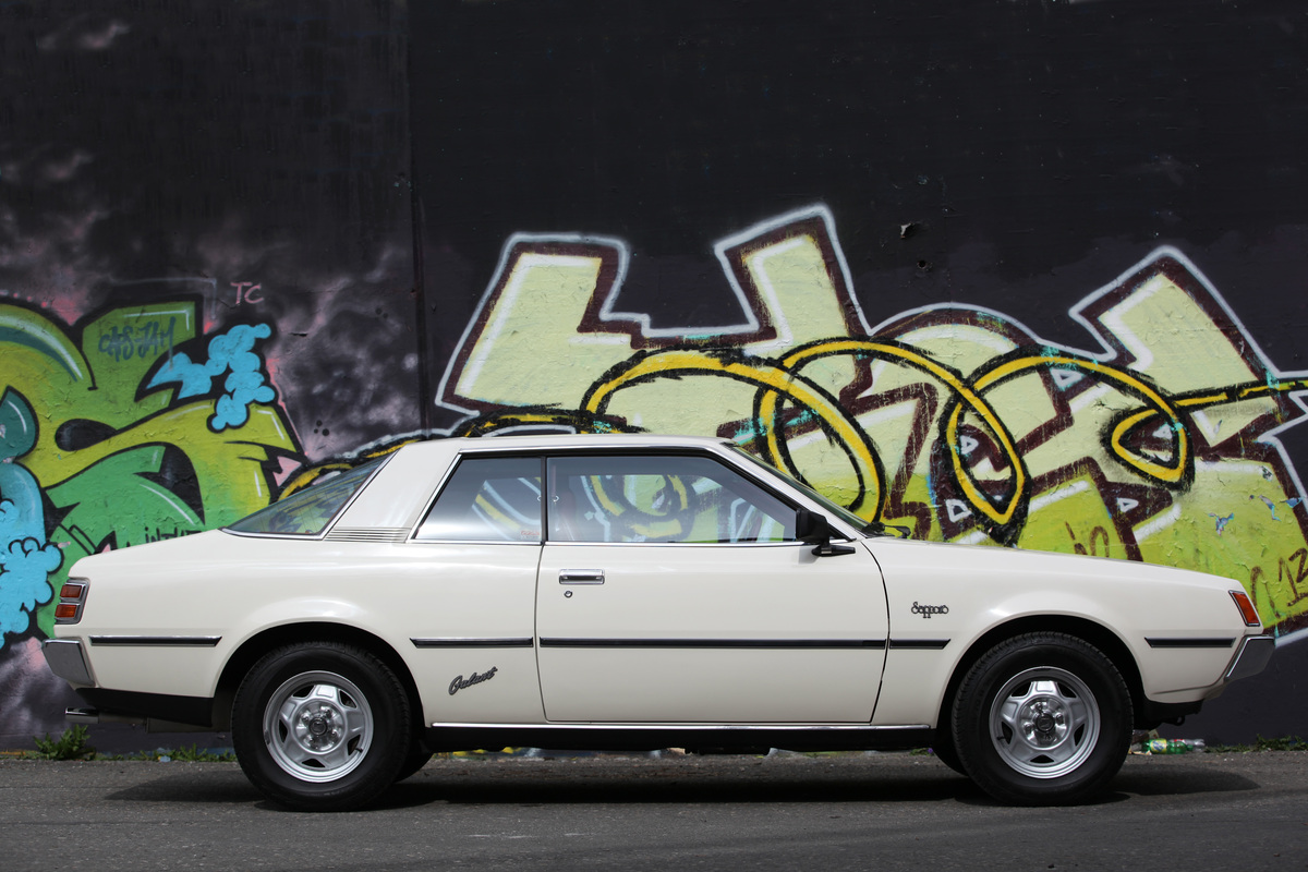 Mitsubishi Sapporo 2000 GS/R (1979) - die Kante über dem "Überrollbügel" verschwand bei der Modellpflege