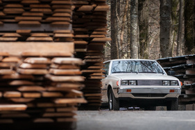 Mitsubishi Sapporo 2000 GS/R (1979) - wirkt in der weissen Lackierung besonders unauffällig