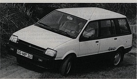 Mitsubishi Space Wagon/Chariot 1,6-Liter - 79 PS (JIS netto) 1 Registervergaser (1988)