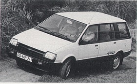 Mitsubishi Space Wagon/Chariot 1,6-Liter - 92 PS (JIS) 1 Registervergaser (1986)