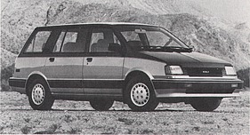 Mitsubishi Space Wagon / Chariot 1755 cm' - 85 PS (JIS netto) 1 Registervergaser (1990)