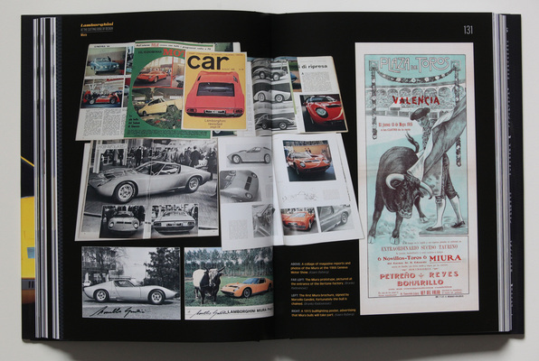 Bild Miura - Magazinartikel, Prospekte, usw. - Doppelband "Lamborghini: At the Cutting Edge of Design"