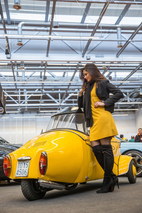 Mival Mivalino (1957) -Kabinenroller aus Italien - Retro Classics Stuttgart 2017