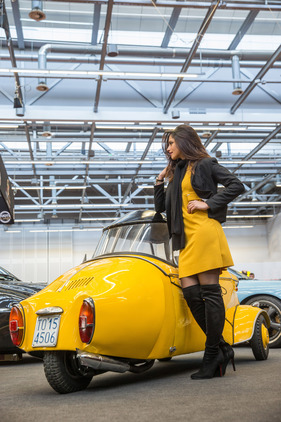 Mival Mivalino (1957) -Kabinenroller aus Italien - Retro Classics Stuttgart 2017