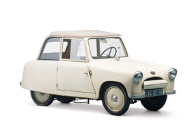 Mochet CM-125Y Berline (1956) - angeboten an der Versteigerung des Bruce Weiner Microcar Museums durch RM Auction am 15. und 16. Februar 2013