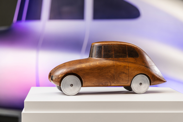 Image: Model Audi UW Jaray streamline - special exhibition "Windschnittig" at the August Horch Museum 2023