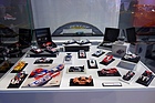 Modellautos von Rennwagen – in der Ausstellung "Porsche Driven by Dreams"