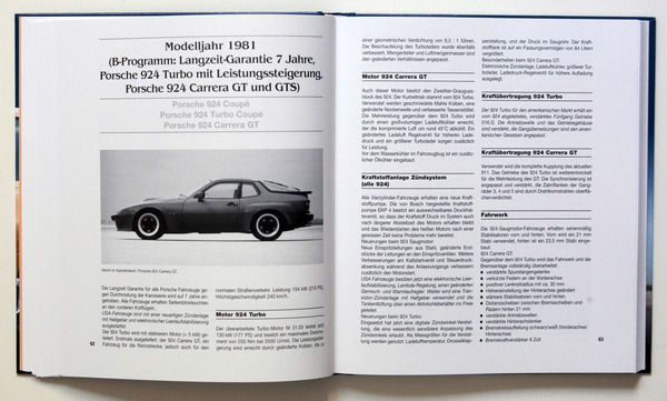 Bild Modelljahr 1981 - Porsche 924 Carrera GT - Buch "Porsche 924 / 944 / 968"