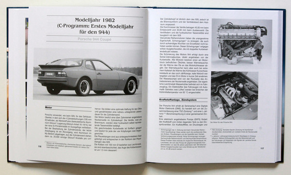 Modelljahr 1982 - Porsche 944 - Buch "Porsche 924 / 944 / 968"