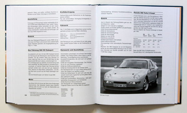 Bild Modelljahr 1991 - Porsche 968 - Buch "Porsche 924 / 944 / 968"