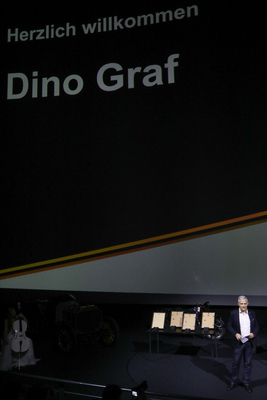 Moderator Dino Graf - Swiss Classic Award 2023 Moderator Dino Graf - Swiss Classic Award 2023