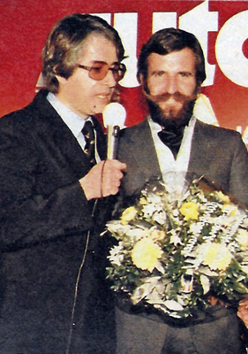 Moderator und Champion - Frank Elstner, Harald Ertl Moderator und Champion - Frank Elstner, Harald Ertl