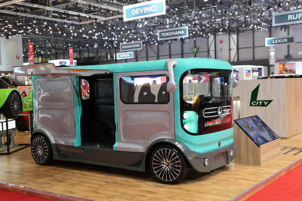 Moderne Verkehrskonzepte sind vielleicht praktisch, aber nicht primär formschön - Genfer Automobilsalon 2019