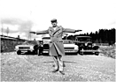 Image: Moments from the life of Fritz B. Busch: In March 1972, he compared the Opel Rekord D and the Ford Consul.