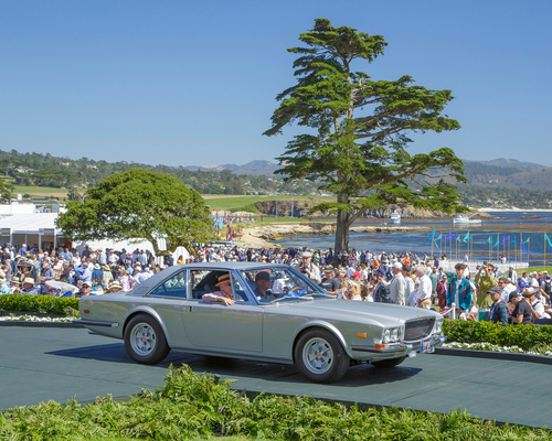 Momo Mirage Frua Coupe (1973) - 1. Rang in der Klasse Q-2 beim Pebble Beach Concours d'Elegance 2024