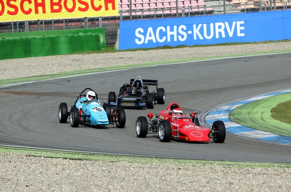 Image: Monoposti in the Sachs curve - Hockenheim Historic 2016