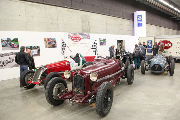 Monoposto-Rennwagen von Maserati, Alfa-Romeo, Bugatti und Talbot-Lago
