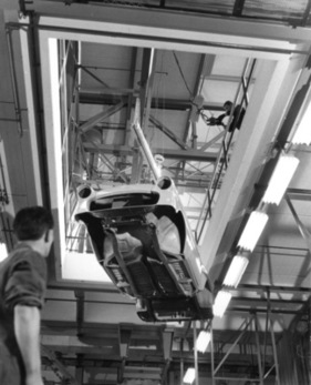 Montage Suisse at GM in Biel in 1957