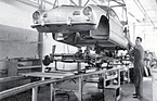 Bild: Montage des Volkswagen Typ 14 - Karmann Ghia in Schinznach