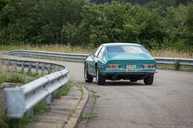Monteverdi 375 L (1968) - die Rückleuchten erinnern an Ferrari