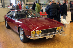 Monteverdi 375 L (1968) - mit Fissore-Karosserie - auf dem Stand von Swiss Oldtimers wurde der Marke Monteverdi gehuldigt - am OTM Fribourg 2013