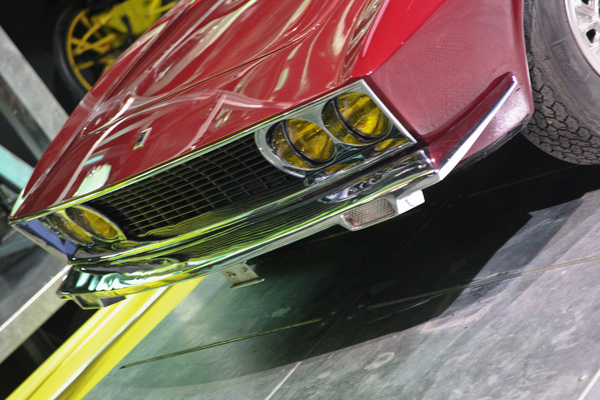 Monteverdi 375 L Fissore (1971) - im Rahmen der Ausstellung "Faszination Monteverdi" im Verkehrshaus Luzern (6.1.-6.4.2015)