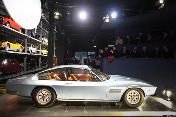 Bild Monteverdi 375 L Fissore (1973) - im Rahmen der Ausstellung "Faszination Monteverdi" im Verkehrshaus Luzern (6.1.-6.4.2015)