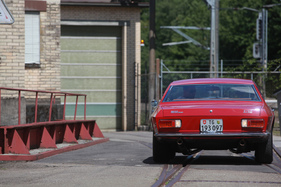 Monteverdi 375 S (1970) - Heckansicht - V8- und I6-Hybrid-Treffen Kemptthal 2020