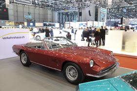 Monteverdi Cabriolet (1971) - auch offen kann man einen Monteverdi geniessen - Genfer Autosalon 2017