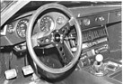 Monteverdi Hai 450 SS (1970) - Lenkrad und Armaturenbrett