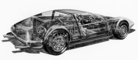 Monteverdi Hai 450 SS (1970) - Röntgenbild