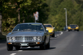 Monteverdi High Speed 375 L Fissore (1971) - am Start beim GP Suisse 2012 in der Kategorie Sport- und Tourenwagen 1963 - 1971