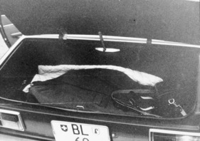 Monteverdi High Speed 375 S (1967) - Blick in den Kofferraum von Chassis 1001