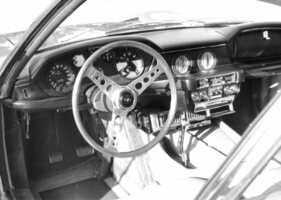 Monteverdi High Speed 375 S (1967) - Cockpit des fertiggestellten Chassis 1001