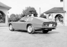 Monteverdi High Speed 375 S (1967) - Heckansicht des ersten fertiggestellten Wagens (Chassis 1001)