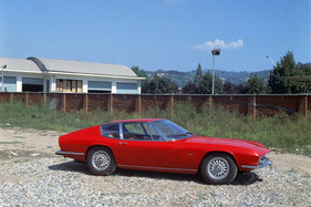 Monteverdi High Speed 375 S (1967) - Prototyp 1001 nach der Fertigstellung noch mit Magnesiumrädern, fotografiert bei Pietro Frua