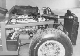 Monteverdi High Speed 375 S (1967) - der eingebaute Chrysler 440-V8 in Chassis 1002